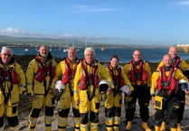 Island lifeboat crew receive RNLI commendations 