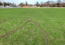 Vandals attack St John's football pitch