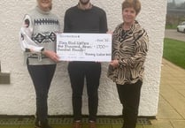 Women from Rowany Golf Club donate £1,700 to charity