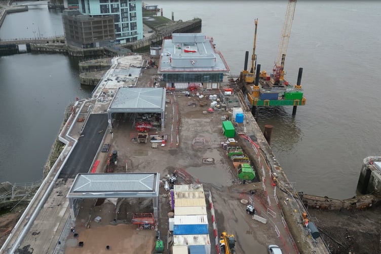 New Isle of Man Ferry Terminal