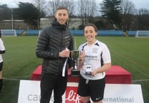 Women's football: Floodlit Cup final on Saturday evening