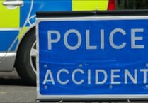 Road accident leads to closure of main route into Douglas