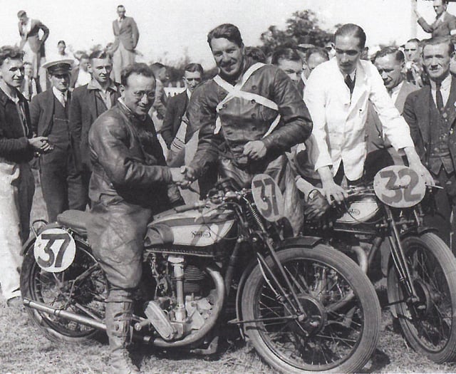 Harold Daniell, winner of the Manx Grand Prix in 1933