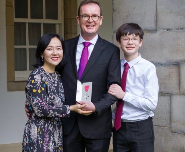 Manxman receives MBE from Princess Royal