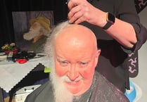 VIDEO: Ian shaves his head for charity