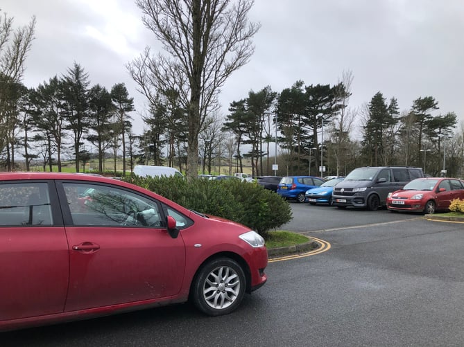 Noble's Hospital car park