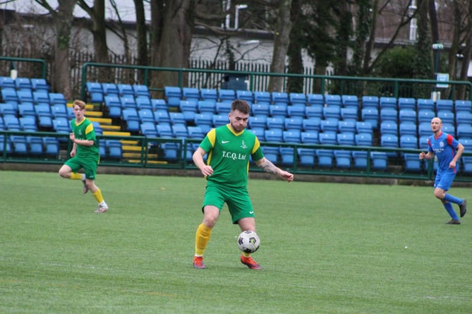 Joe Bergquist was amongst the goalscorers for St Mary's against Gymns at the weekend