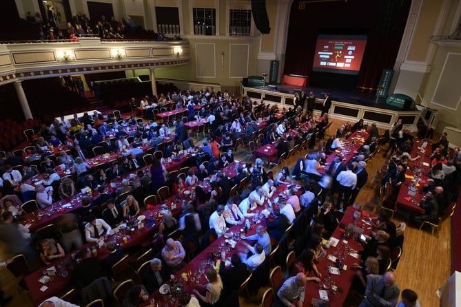 Isle of Man Sports Awards ceremony at the Villa Marina