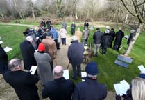 Winter Hill air disaster service of remembrance