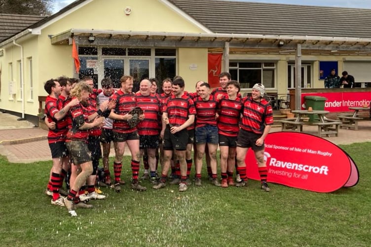 Ramsey lift rugby's Manx Shield