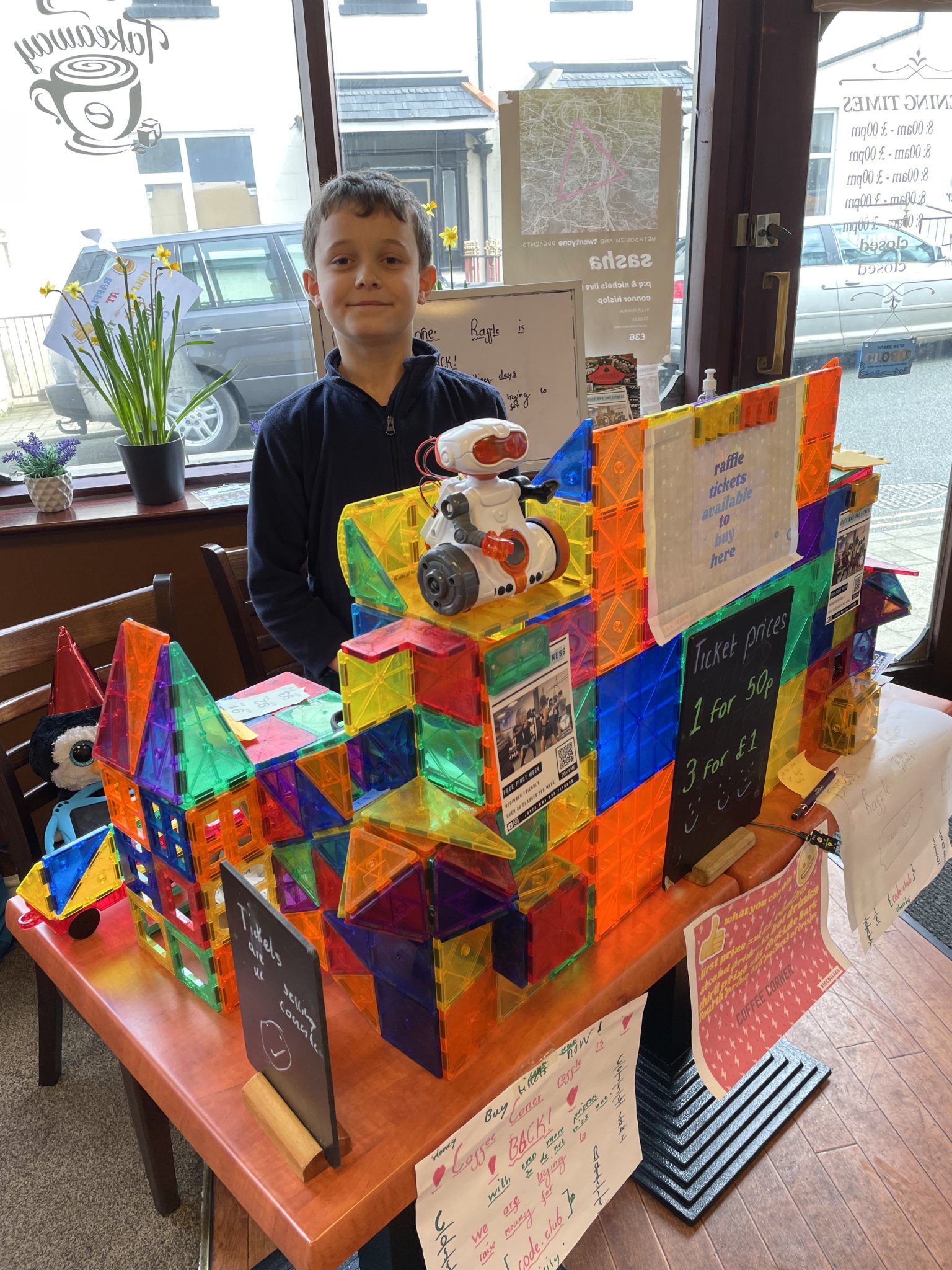 Nine-year-old spends half term fund raising for Code Club