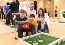 Families tee off for lots of half term fun at Villa