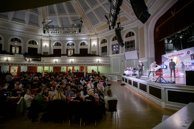 The Villa Marina Royal Hall that is due to once again host the Isle of Man Darts Festival this year, weather permitting