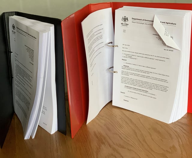 Letter to the editor: A file of Freedom of Information responses kept secret