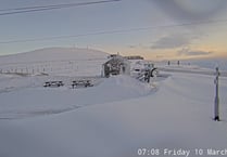 Snow all over the island: the weather forecast