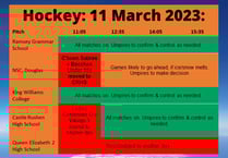 Hockey association trying to get games on today