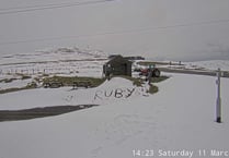 Yellow weather warning for snow
