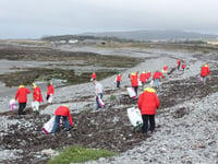 Group’s first litter picking event
