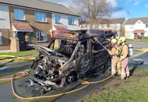 Ice cream van fire: Can I have a 999 please?