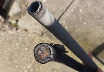 Electrical cable stolen 