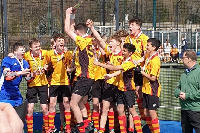 Isle of Man Under-16 boys celebrate final success