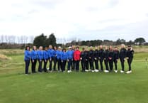 Island women train with England pro golfer