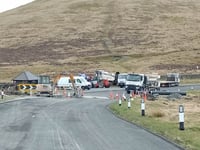 Work on the Mountain Road