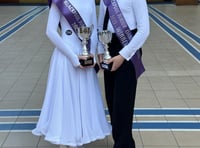 Dancers Amelie and Joseph are crowned juvenile dancing duo