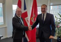 Chief Minister Alfred Cannan meets Mike Freer, Westminster's 'Minister for the Isle of Man'