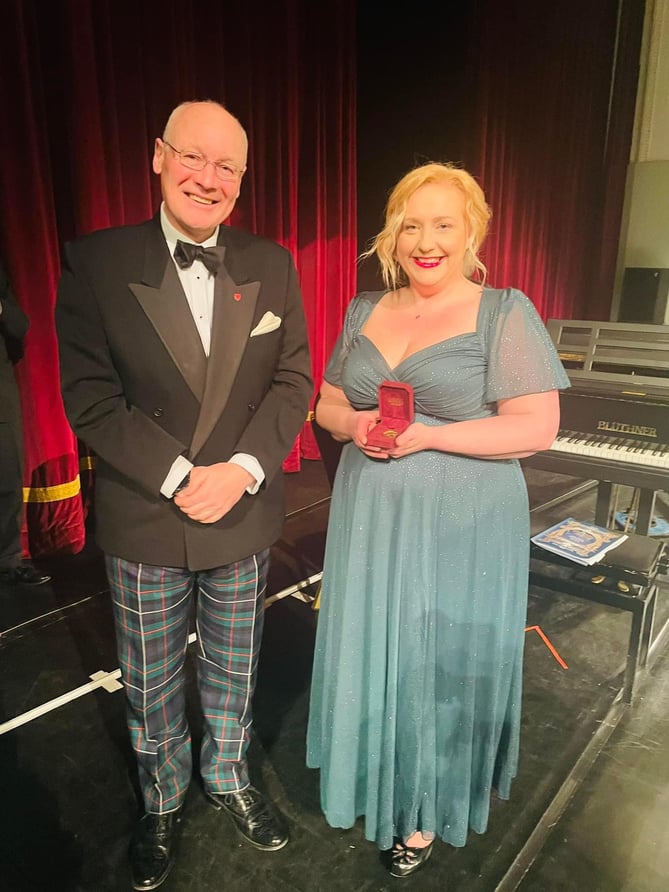 Sir John Lorimer and Deborah Gooding