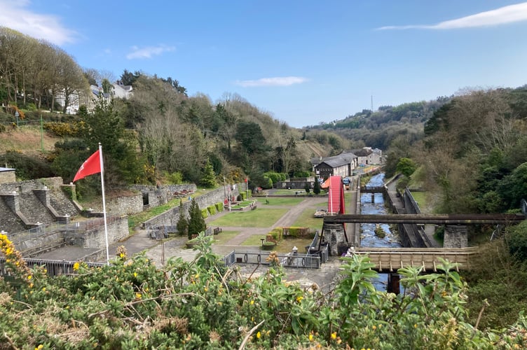 Marion Watterson snapped this shot of Laxey