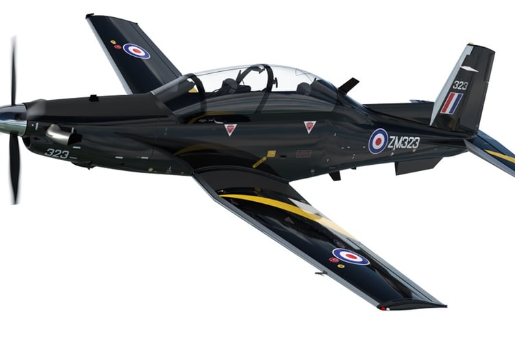 A Texan T Mk1 aircraft