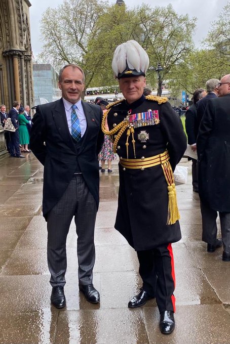 Chief Minister Alfred Cannan MHK and Lieutenant Governor His Excellency Lieutenant-General Sir John Lorimer