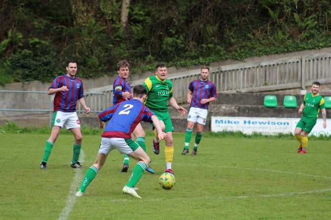 Laxey beat St Mary's 2-1 this afternoon