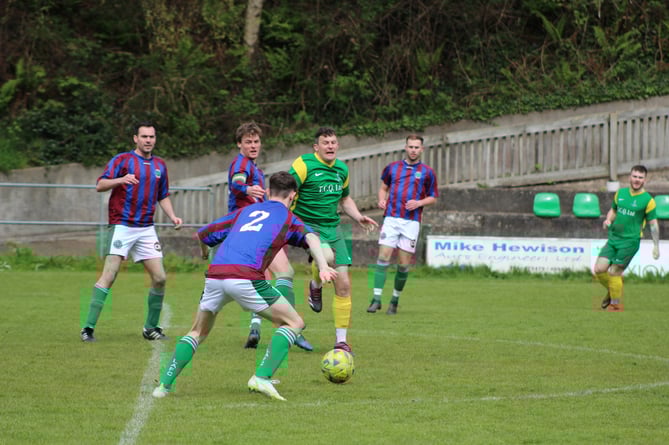 Laxey beat St Mary's 2-1 this afternoon