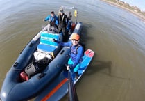 Adrian paddles to Cumbria