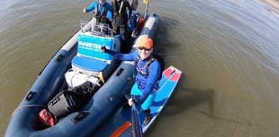 Adrian paddles to Cumbria