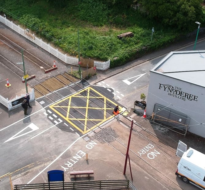 Parsonage Road crossing