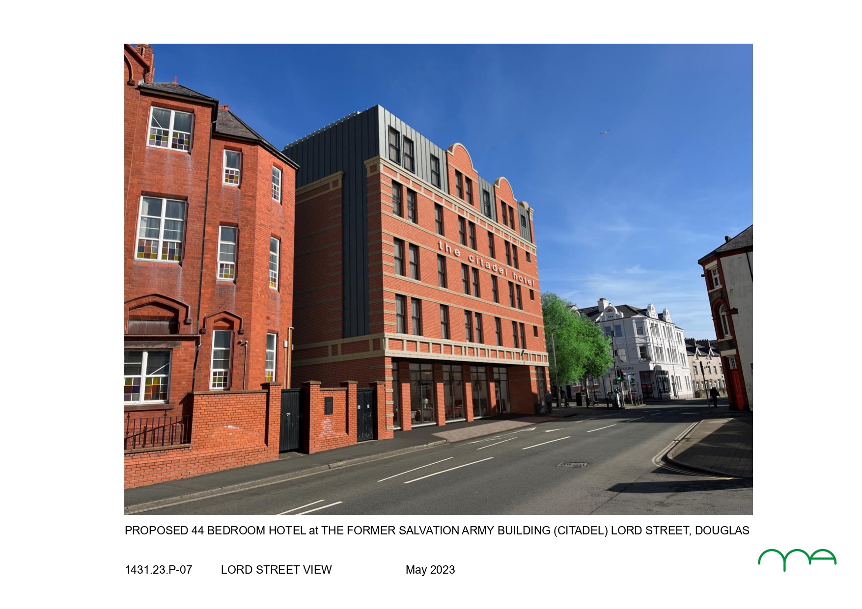 Plans submitted for a new hotel in Manx capital