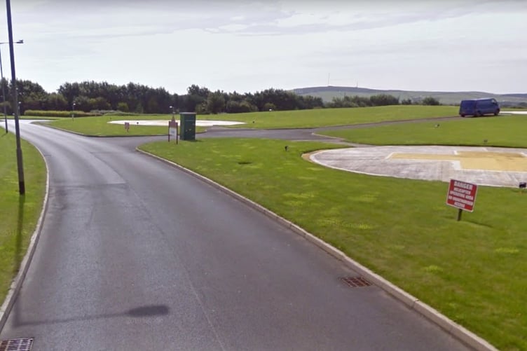 Helipad Road, Noble's Hospital