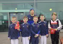 Medal success for gymnasts in Areas Aviation Challenge