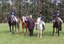 Pony Club win mhc Members Mounted Games Challenge