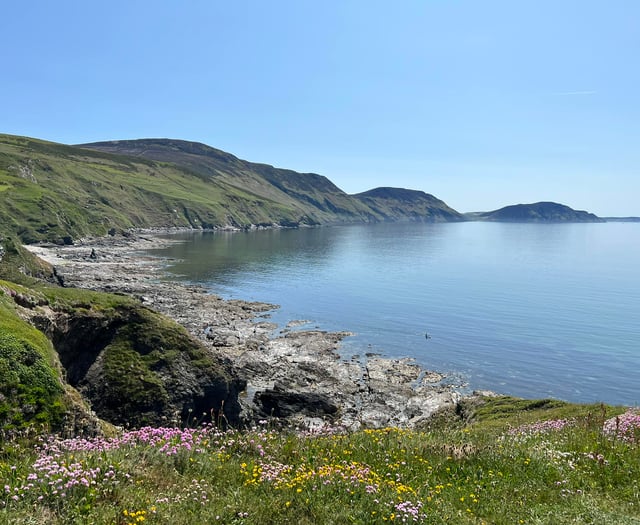 Isle of Man Today walk on video: White Beach