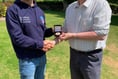 Record-breaking swimmer meets with Lieutenant Governor