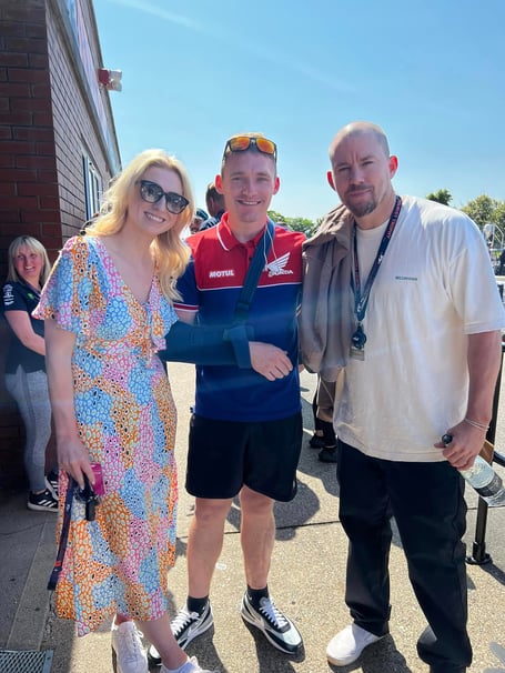 Nathan Harrison and Channing Tatum