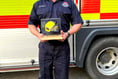 Firefighter of fifteen years service retires