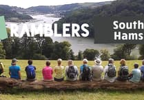 South Hams Ramblers await their Festival of Walks