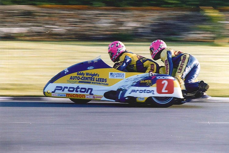 Rob Fisher and Boyd Hutchinson in 1995