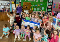 Nursery children raise money for children’s hospice