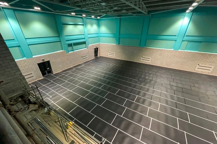New sports hall at The Roundhouse